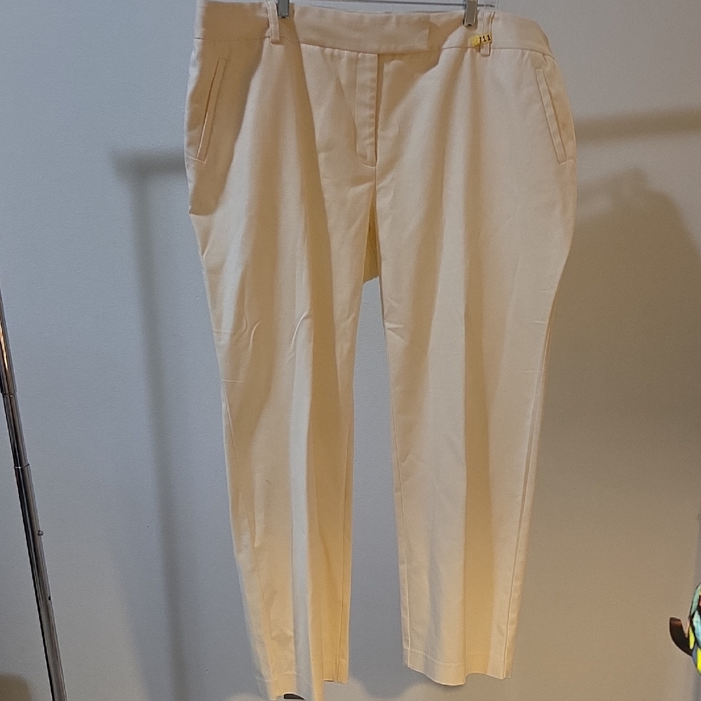 Charter Club Women's Cream Chinos